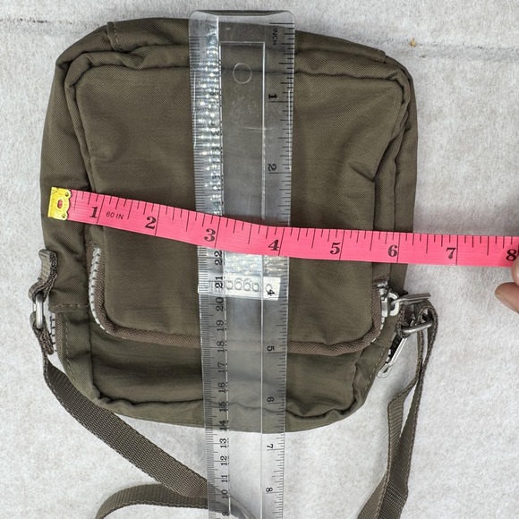 Baggallini Crossbody Womens Mini Olive Green Nylon Adjustable Strap Travel - Picture 10 of 11